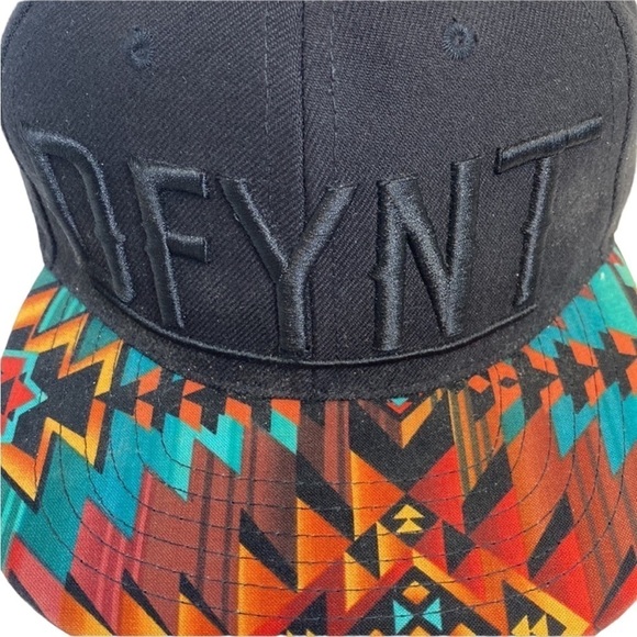 Dfynt Aztec Print Snapback Southwestern Baseball Cap - Picture 4 of 8